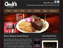 Tablet Screenshot of chucksofhawaii.com